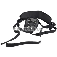 Трусики для страпона Universal Love Rider Power Support Harness, чорні - Фото №1
