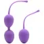 Набор вагинальных шариков Intimate + Care Kegel Trainer Set, фиолетовый - Фото №1