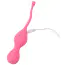 Виброяйцо M-Mello Heart Waves Bullet Vibrator, розовое - Фото №6