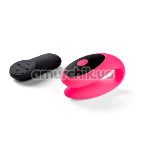 Вибратор Virgite G-Spot & Clitorial Vibrator E12, розовый