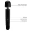 Універсальний вібромасажер Pretty Love Charming Massager 014808, чорний - Фото №7