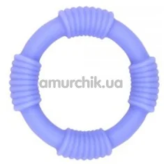 Эрекционное кольцо M-Mello Rope Ring, фиолетовое - Фото №1