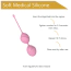 Вагінальні кульки Sweet Play Kegel Balls A11, рожеві - Фото №5