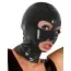 Латексна маска Latex Kopfmaske, чорна - Фото №1