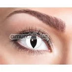 Лінзи для очей Catcher Contactlenses, білі - Фото №1