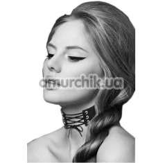 Ошейник Bijoux Pour Toi Lacet, чёрный - Фото №1