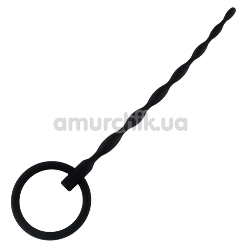 Уретральная вставка Penis Plug No. 01, черная