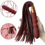 Вібратор Virbating Flogger, бордовий - Фото №4