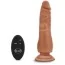 Вібратор Dr. Skin Wireless Remote Dildo 9, світло-коричневий - Фото №2