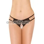Трусики-стрінги G-String 2483, чорні - Фото №1