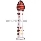 Фаллоимитатор Sensual Glass Wands, красный - Фото №1