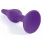 Анальна пробка Boss Series Silicone Purple Plug Extra Large, фіолетова - Фото №2