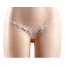 Трусики-стрінги Star Night Floral And Rhinestone G-String, білі - Фото №2