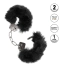 Наручники Ultra Fluffy Furry Cuffs, чорні - Фото №5