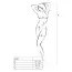 Комбинезон Passion Free Your Senses Erotic Line BS057, чёрный - Фото №3