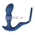 Вібростимулятор простати з ерекційним кільцем Virgite App Toys Remote Controlled Prostatic Vibrator A6, синій - Фото №1