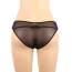 Комплект Star Night Tiny Lace Bow Garter Panty, чорний: пояс для панчіх + трусики- - Фото №6