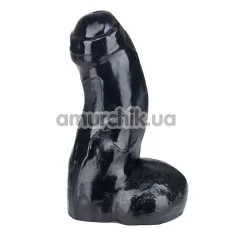Фалоімітатор All Black, 17 см чорний - Фото №1