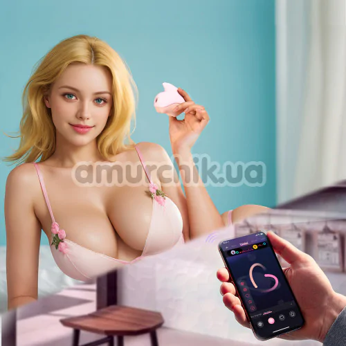 Симулятор орального сексу для жінок з вібрацією Magic Motion Magic Unicorn, рожевий