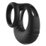 Виброкольцо для члена Ramrod Strong Vibrating Cockring With Remote, черное - Фото №4