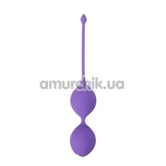 Вагинальные шарики See You In Bloom 36 мм, фиолетовые - Фото №1