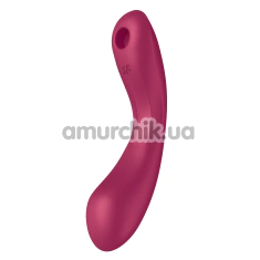 Симулятор орального сексу для жінок з вібрацією Satisfyer Curvy Trinity 1, бородовий - Фото №1