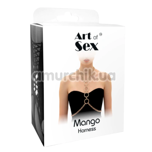 Украшение для тела Art of Sex Mango, серебряное