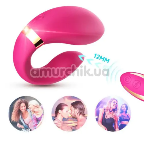 Вібратор Boss Series Couples Vibrator, рожевий