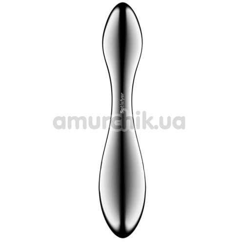 Фалоімітатор Satisfyer Pure Gravity 3, срібний