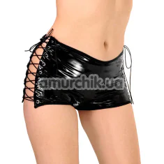 Шорты виниловые Art of Sex Kylie Lacquered, черные - Фото №1