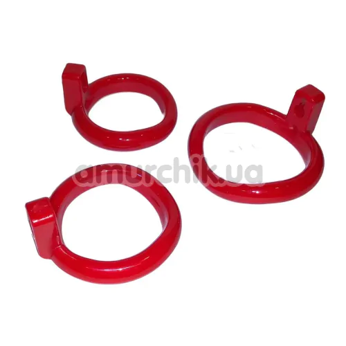 Пояс верности Loveshop Chastity Cage, красный
