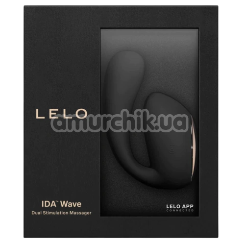 Вібратор Lelo Ida Wave (Лело Іда Вейв), чорний