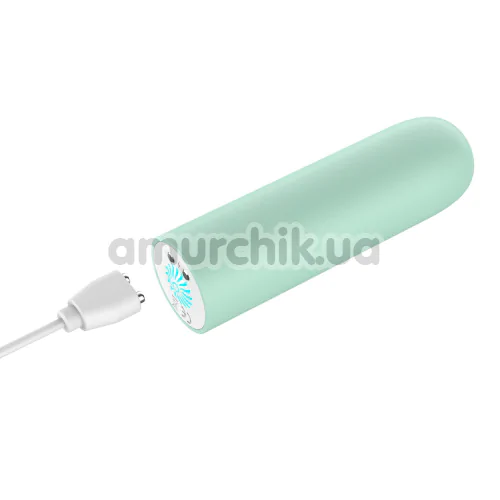 Клиторальный вибратор Crushious Quackers, бирюзовый