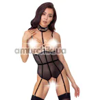 Боді Abierta Fina Body Decoration, чорне - Фото №1