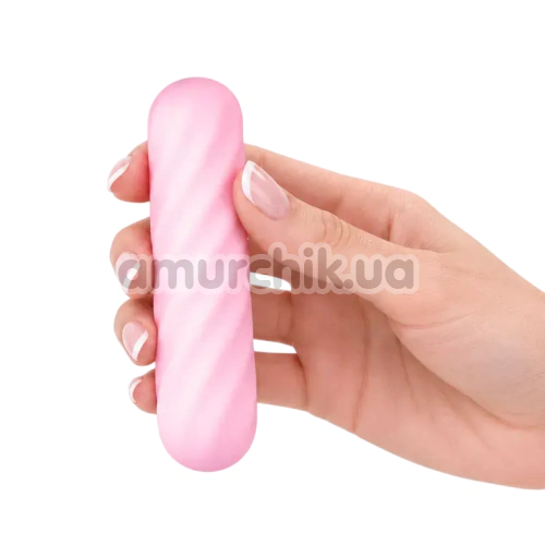 Клиторальный вибратор Univibe Marshmallow Fluffy Touch Velvet, розовый