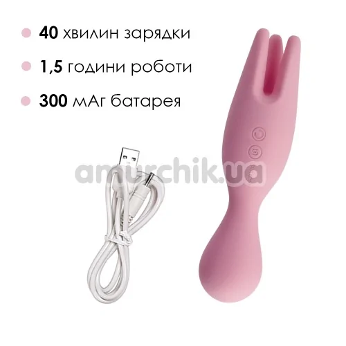 Вібратор Svakom Nymph, рожевий