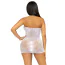 Платье Leg Avenue One In A Million Rhinestone Lace Dress, белое - Фото №7