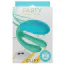 Вібратор з пульсацією Party Color Toys Clipy, бірюзовий - Фото №9