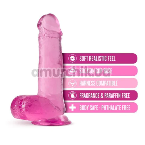 Фаллоимитатор B Yours Plus Rock N Roll 7, розовый