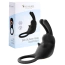 Виброкольцо для члена S Pleasures Premium Big Bunny Ring, черное - Фото №5