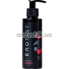 Массажное масло Erotist Lubricant Cherry - вишня, 150 мл - Фото №1
