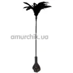 Стек с перышком для ласк Guilty Pleasure Feather Crop, черный - Фото №1