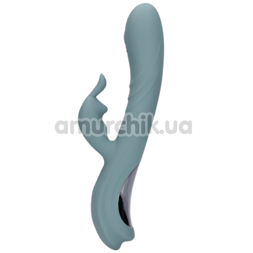 Вібратор Loveline Fingering Motion Rabbit Vibrator, сірий