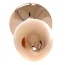 Анальная пробка с оранжевой розочкой Exclusivity Jewellery Red Gold Rose Plug, золотая - Фото №5