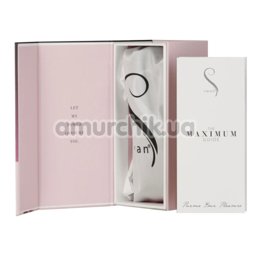 Клиторальный вибратор Swan Maximum + Comfy Cuff, розовый