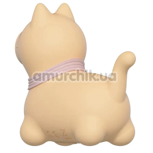 Симулятор орального секса для женщин с вибрацией Univibe Sexy Kitty, желтый