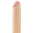 Вібратор The Realistic Cock UR3 29 см, тілесний - Фото №5