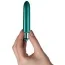 Клиторальный вибратор Rocks-Off RO-90mm Touch Of Velvet, бирюзовый - Фото №7