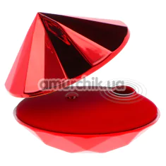 Симулятор орального сексу для жінок Toy Joy Ruby Red Diamond, червоний - Фото №1