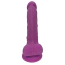 Фаллоимитатор Real Love Premium Silicone Dildo 7 с мошонкой, фиолетовый - Фото №4
